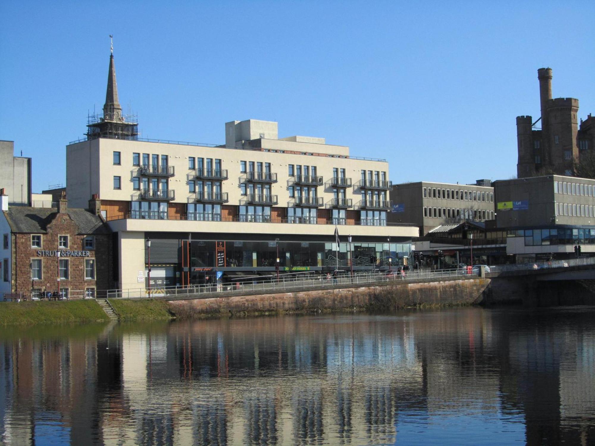 Bridge Street Apartments Инвернес Екстериор снимка